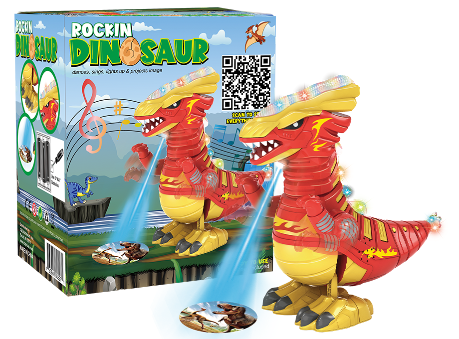 Rockin Dinosaur Dancing Electronic Toy 1259