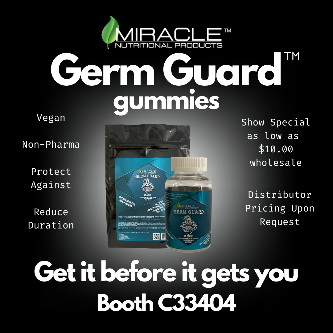 NEW PRODUCT! GERM GUARD GUMMIES - Natural, Vegan, Effective 1298