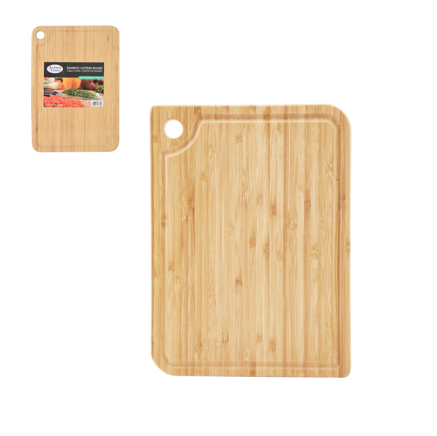 Alpine Cuisine Bamboo Cutting Board 1379