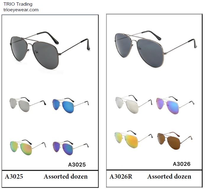 Show Special Aviation Sunglasses 781
