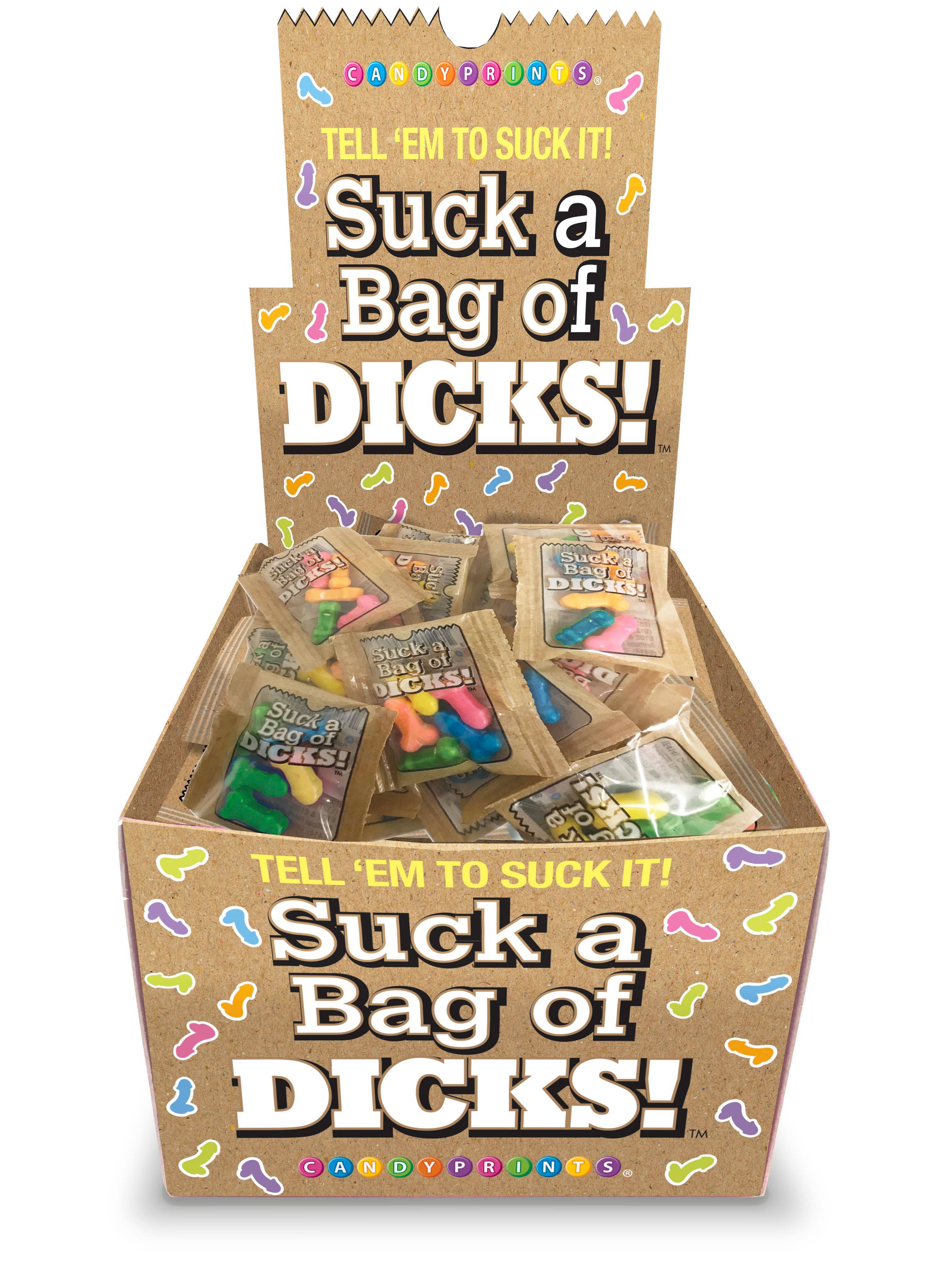 Suck a Bag of Dicks - 100 Bag Display 812