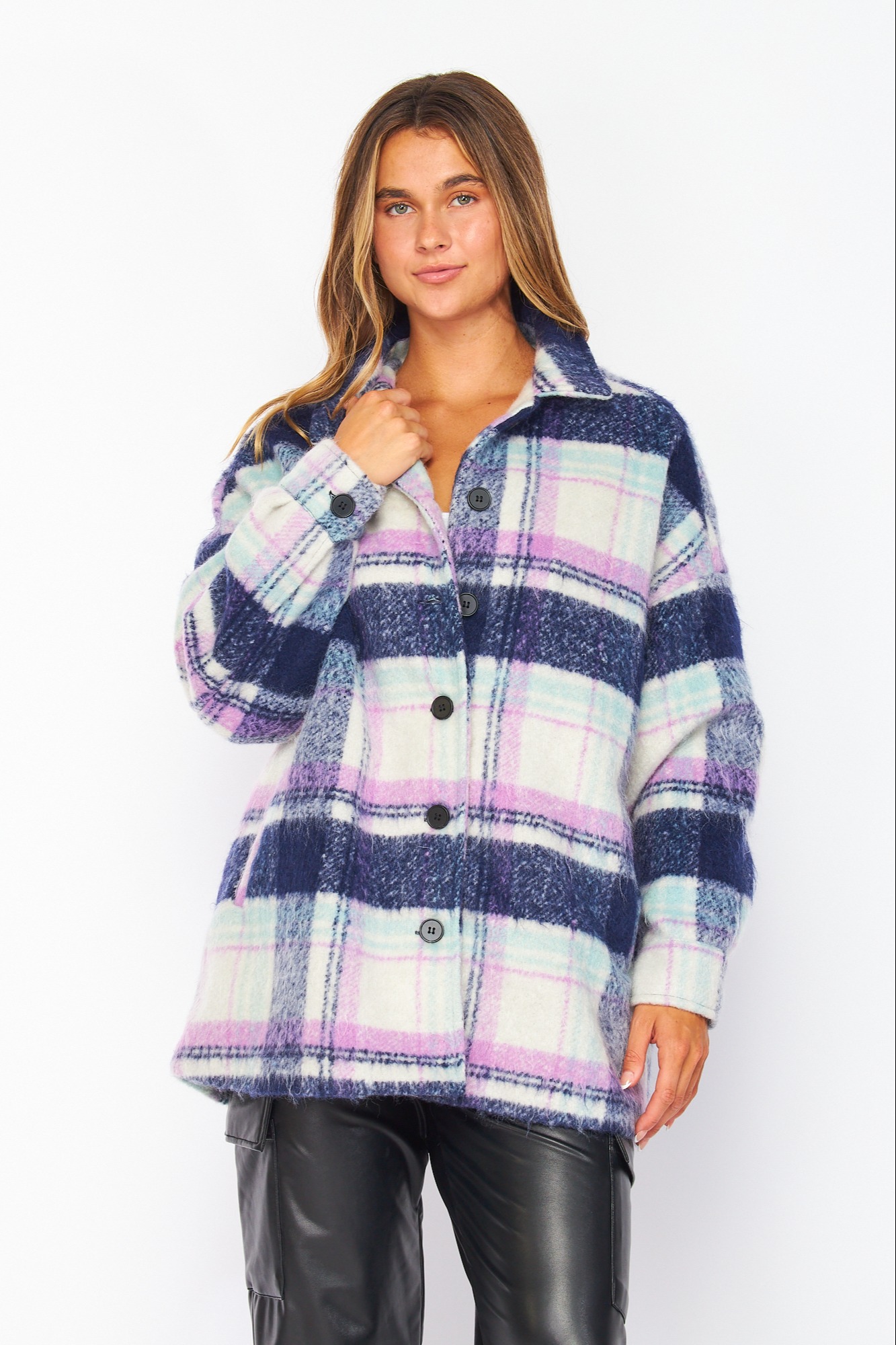 Plaid Shacket ! 1434