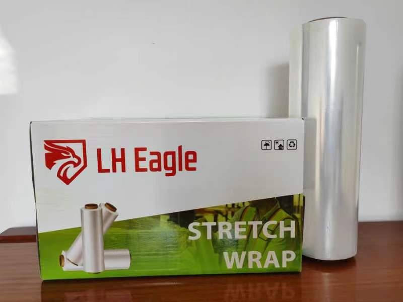 Clear Stretch Wrap 1500 ft * 18 in * 80 Gauge * 4 Rolls 362