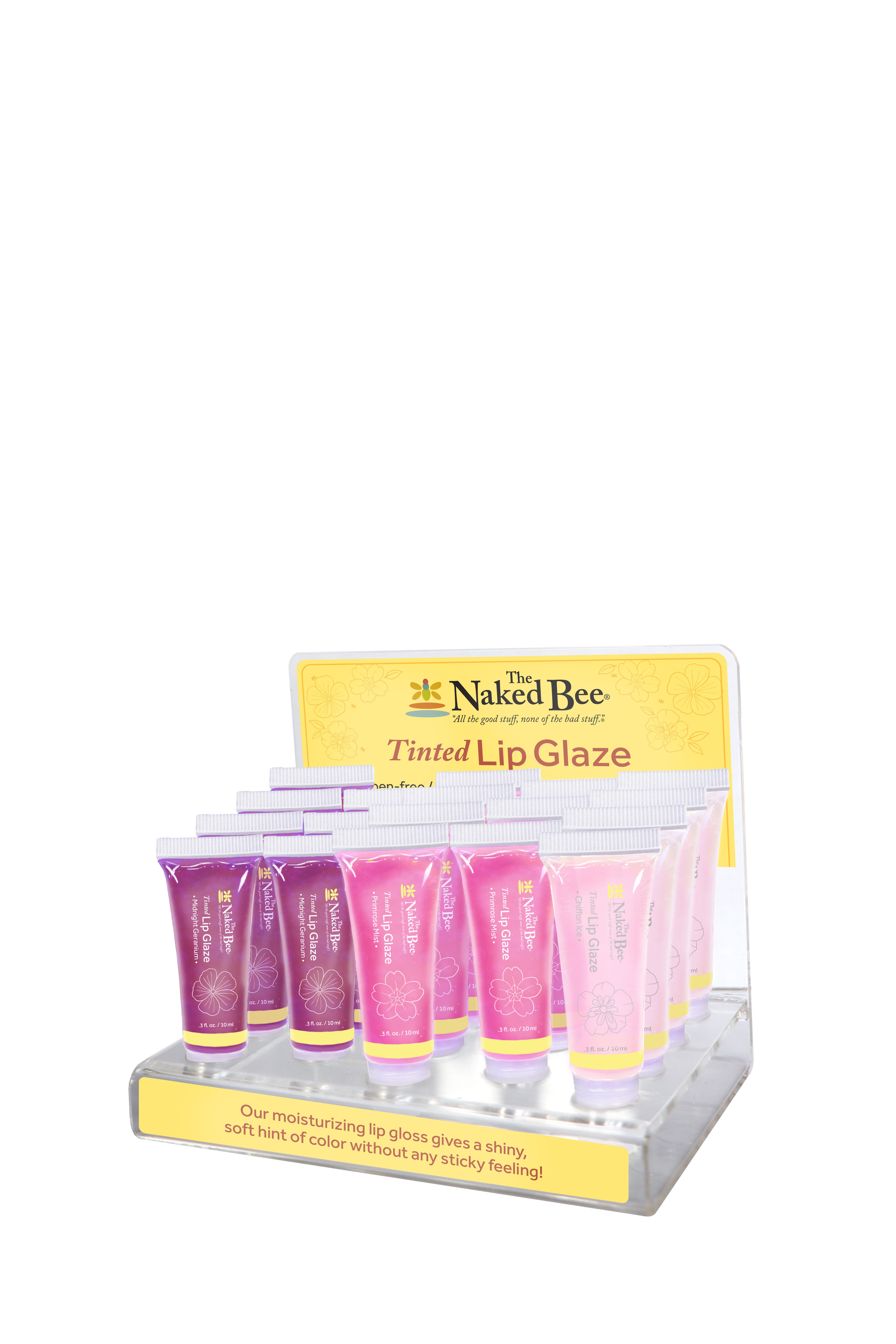 Build a beautiful look while moisturizing with our new Tinted Lip Glaze! 881