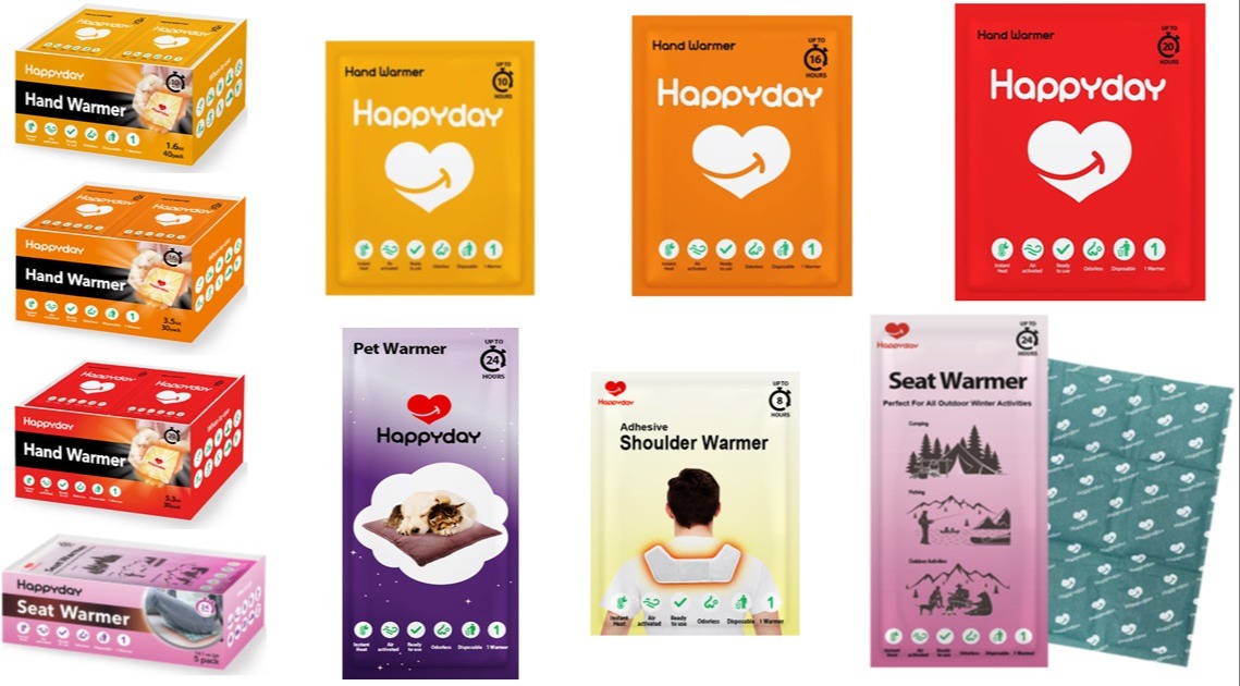 Happyday Hand & Body Warmers 152