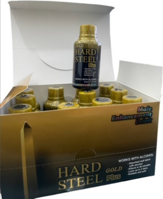 Hard Steel Gold Plus Liquid 2oz Shot 168