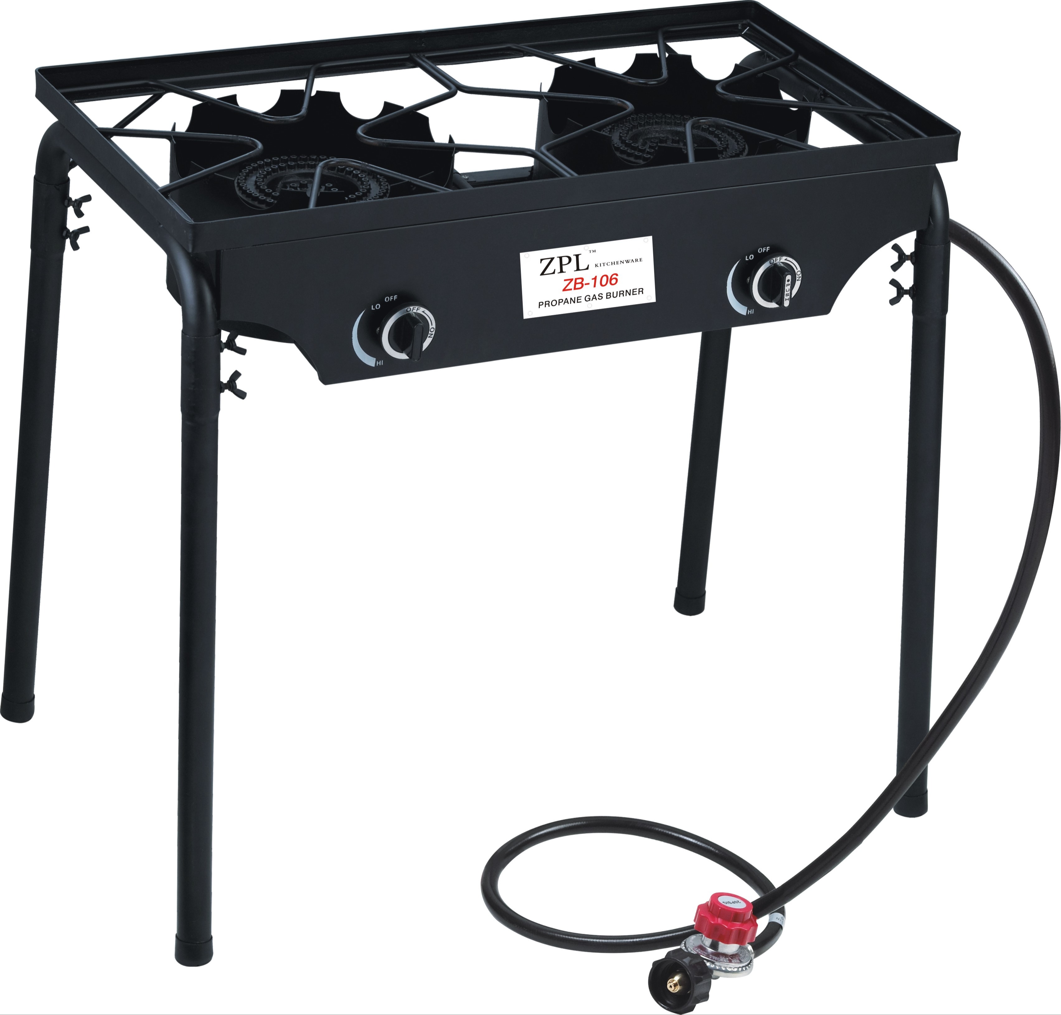 Double High Pressure Burner with Stand 235