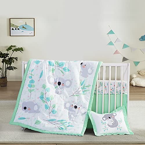 Crib Bedding Sets for Girls (4 Pieces Bunny) 271