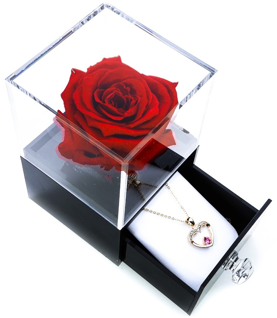 LINGNA Everlasting Love Preserved Roses 632