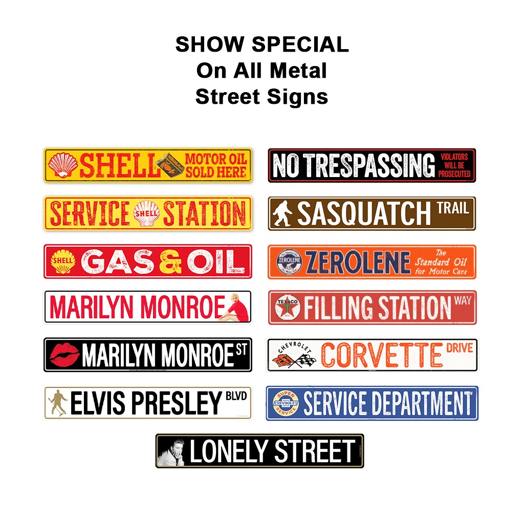 Metal Street Signs 674