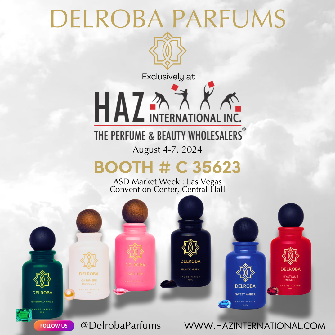 ✨ Discover the collection of DELROBA PARFUMS! Along with all trendy fragrances at HAZ INTERNATIONAL✨ 925