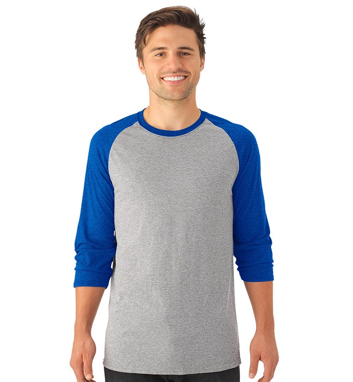 Jerzees - 601RR Tri-Blend Baseball Raglan T-Shirt - 601RR 1321