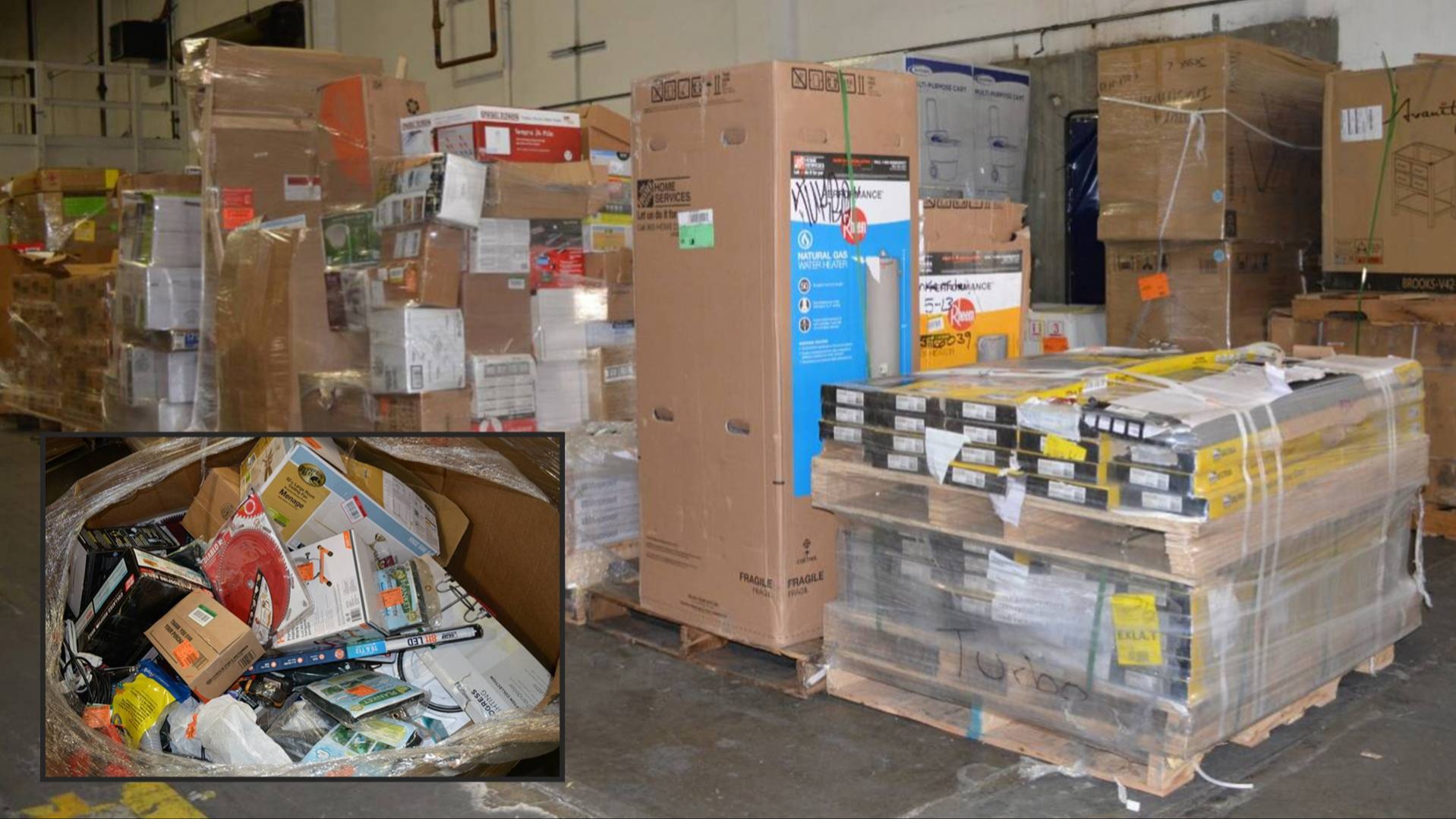 HD Department Store Assorted Tool & Hardware Loads 1478
