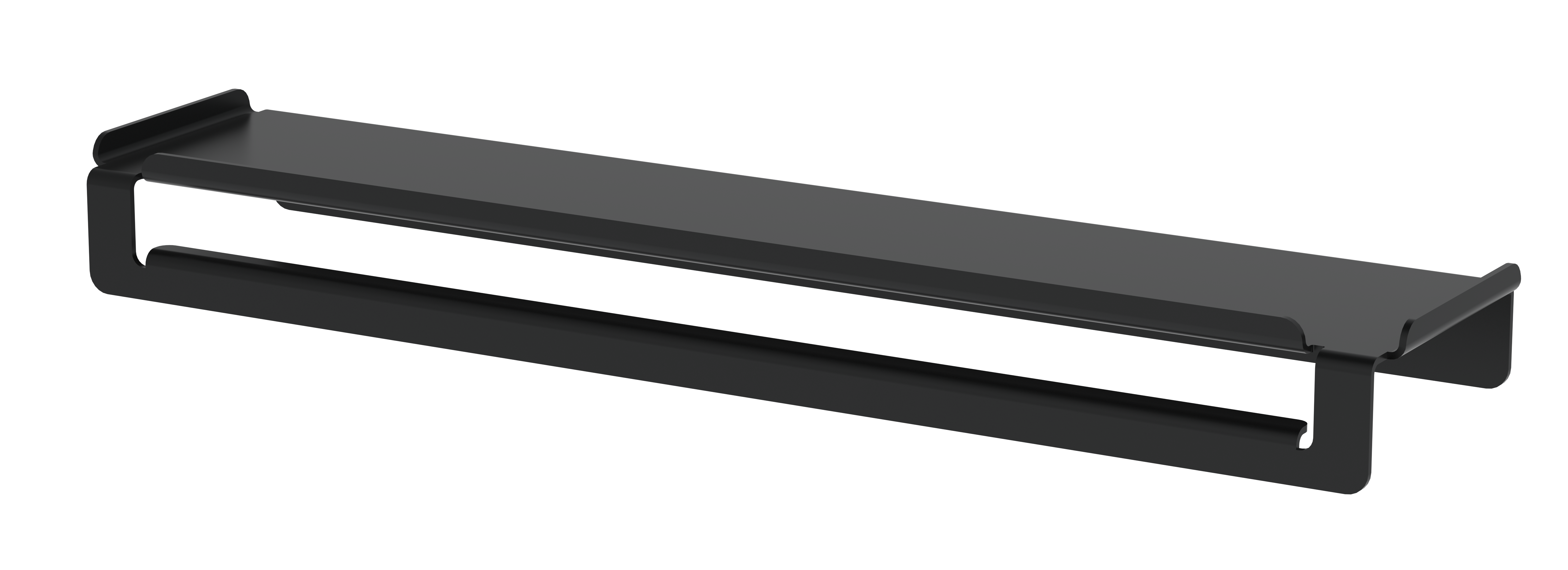 6009PT - TOWEL RACK WITH SHELF 50 CM - FUTURE UTILIDADES 1674