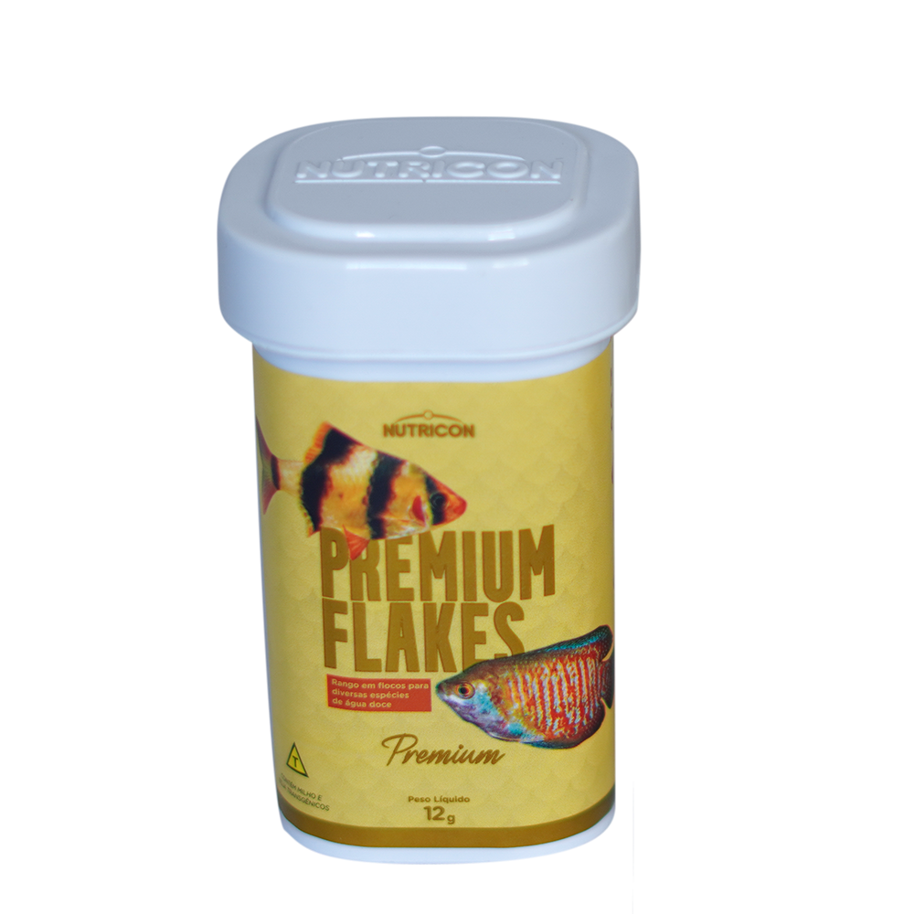 NUTRICON FISHFOOD PET PREMIUM FLAKES 12G 1727