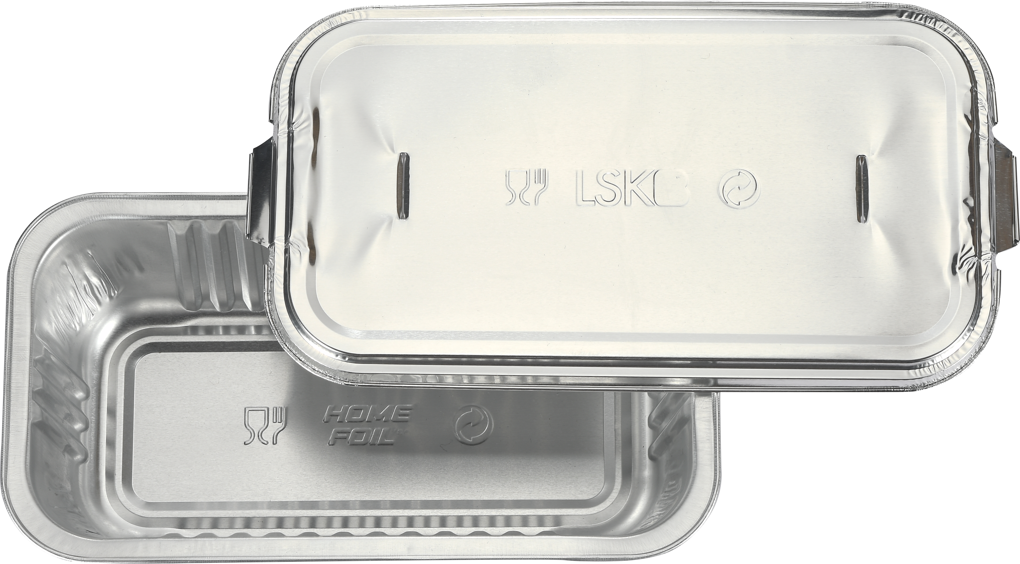 660ml Smooth wall Pan with lid 1805
