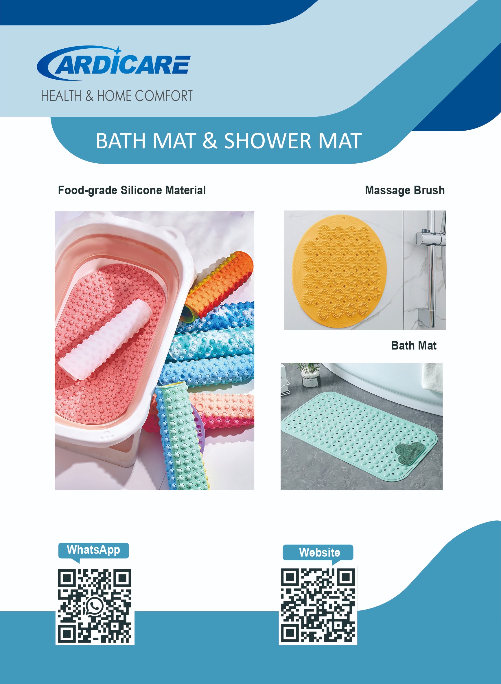 Bath Mat & Shower Mat 1877