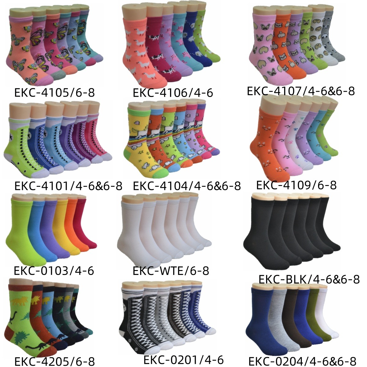 Children Cute Crew Socks 190