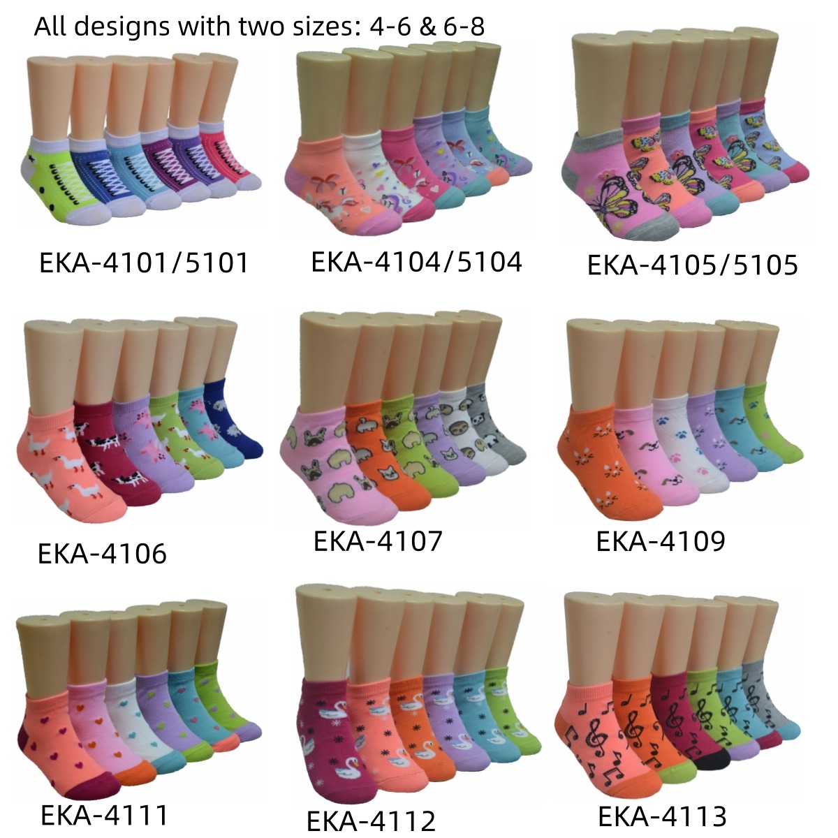 Girls Cute Lowcut Socks 191