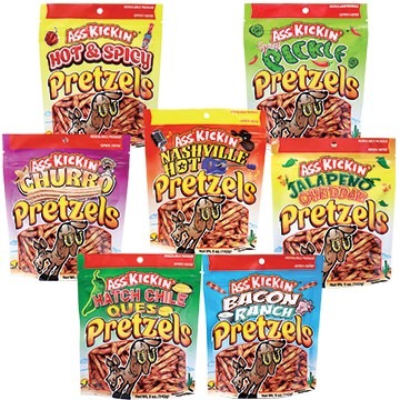 5 oz Ass Kickin Pretzels 200