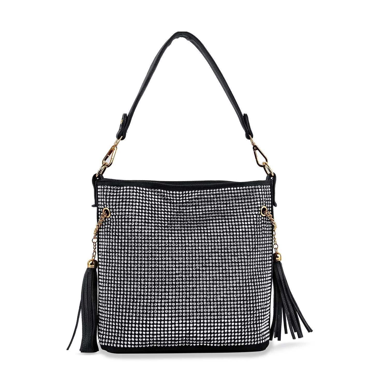 Sparkling Rhinestone Hobo Handbag 241