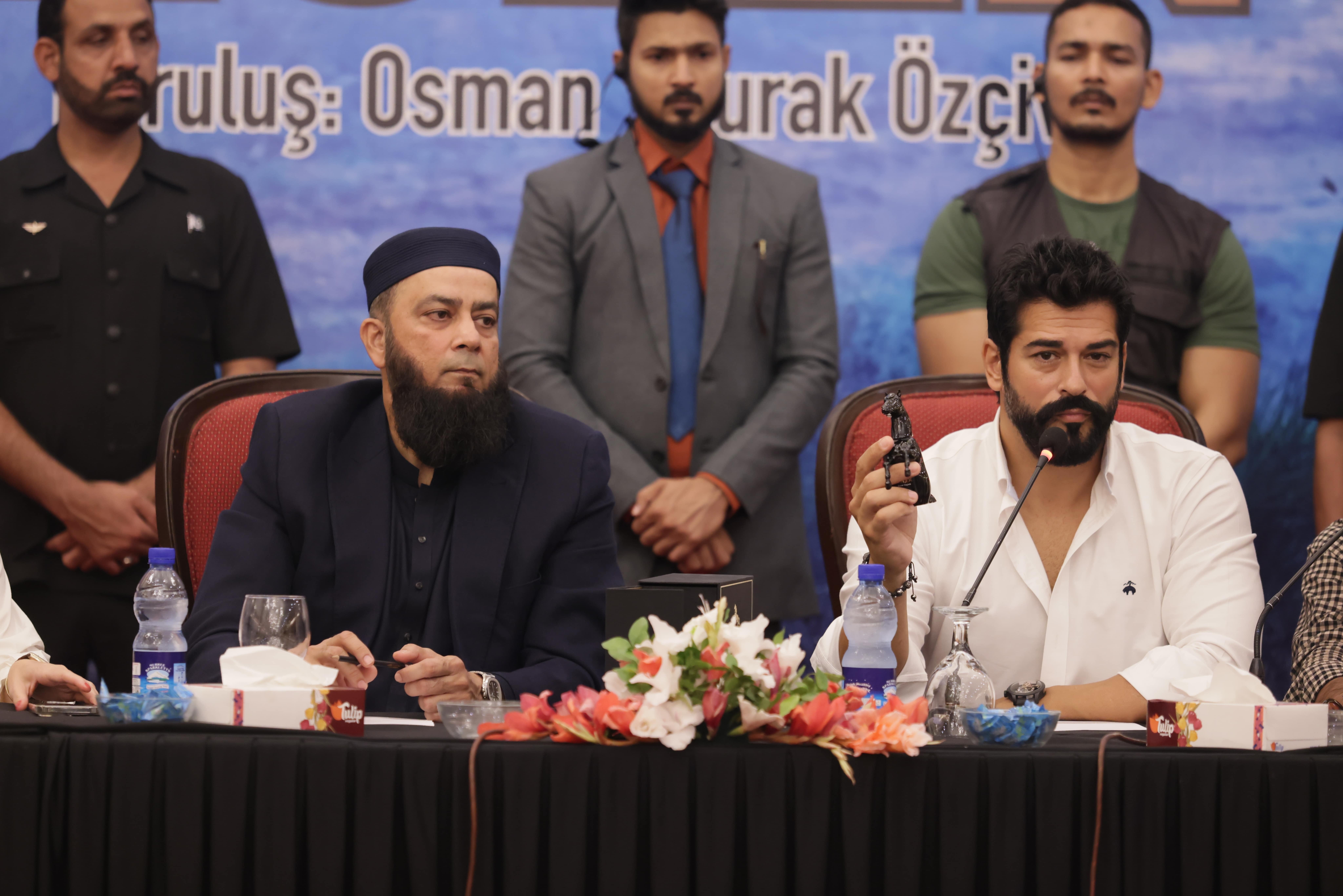Turkish actor Burak Ozcivit visited Pakistan for Ruler Launch Event 373