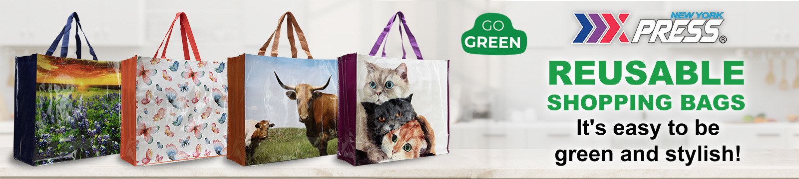 Reusable shopping bags 446