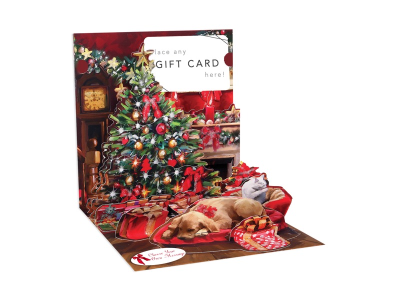 (1353GC) Holiday Room Gift Card Holder 459