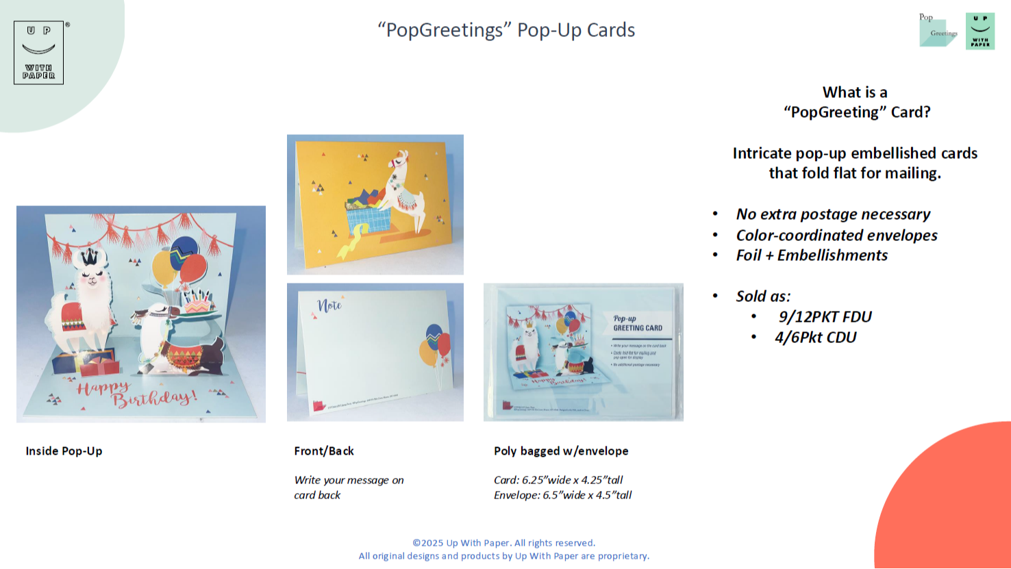 New Line of Affordable “PopGreetings” Pop-Up Cards 466
