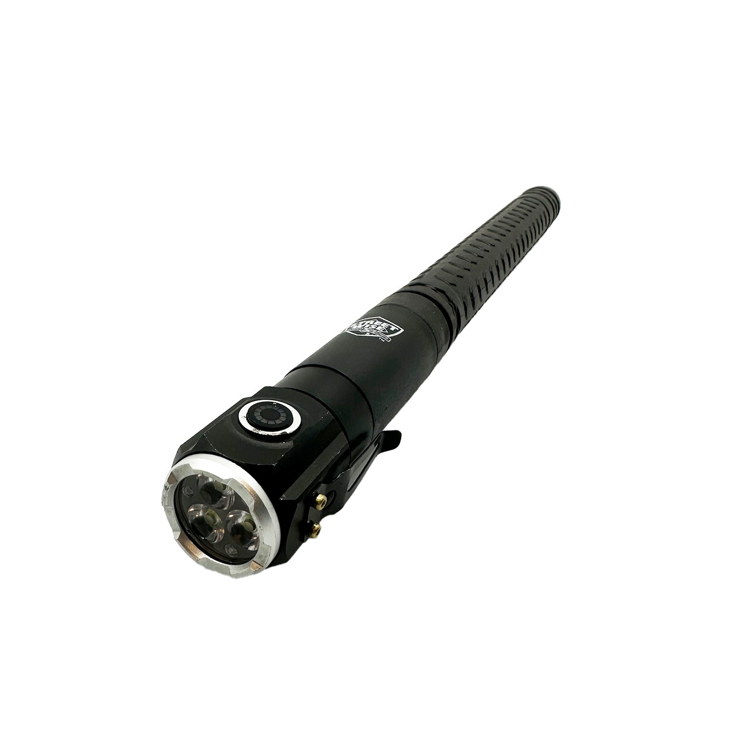 Streetwise Push Button Auto Expandable Baton with Flashlight 55