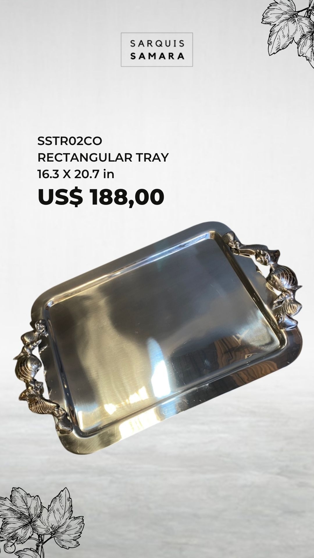 Rectangular Tray 624