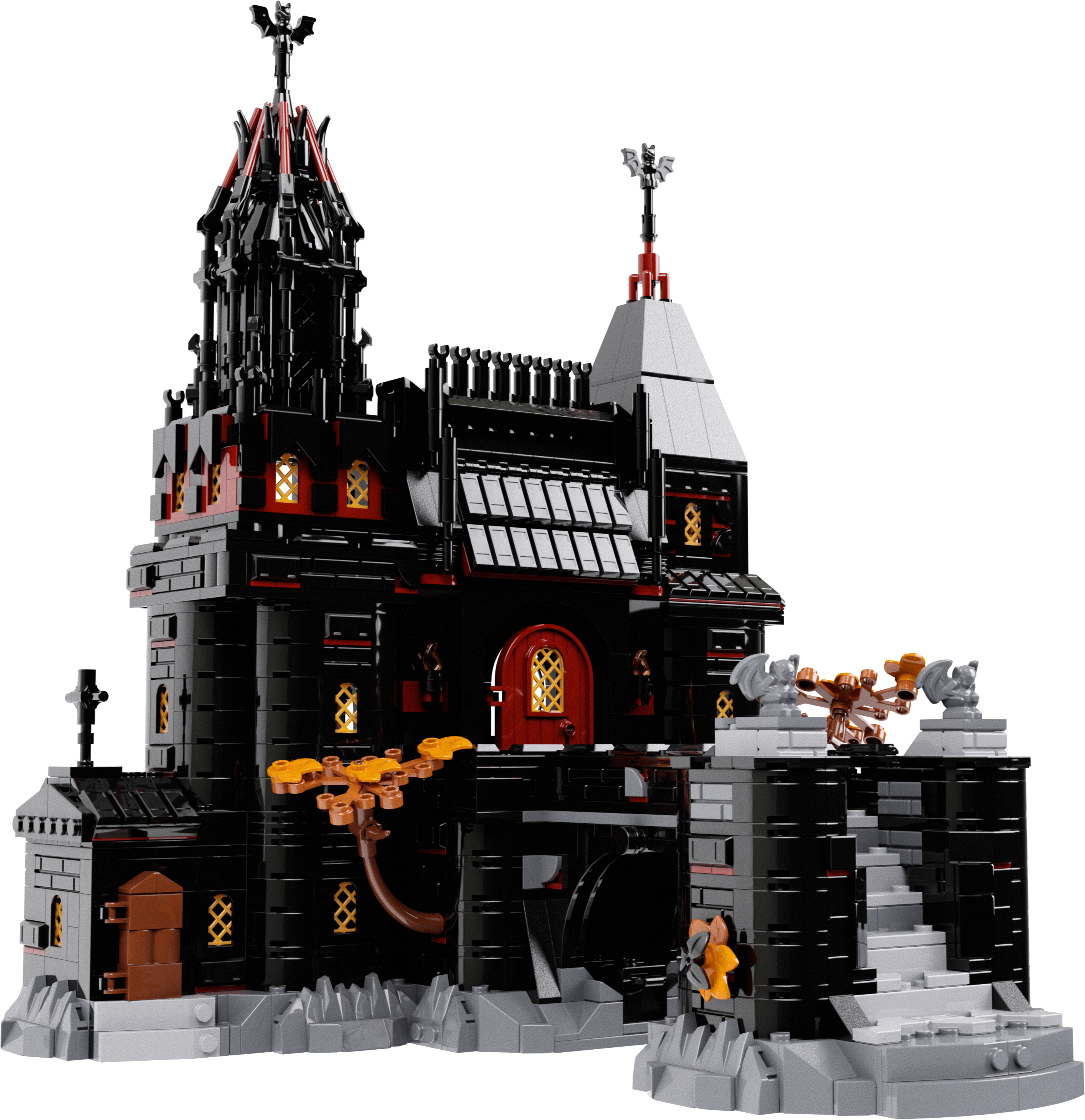 Dracula Castle Brick Set 2640