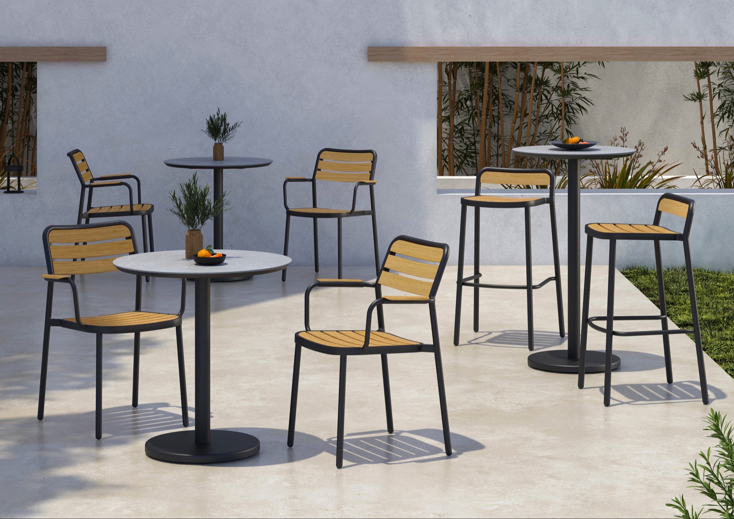 Greenington Tivoli Outdoor Dining Group 391