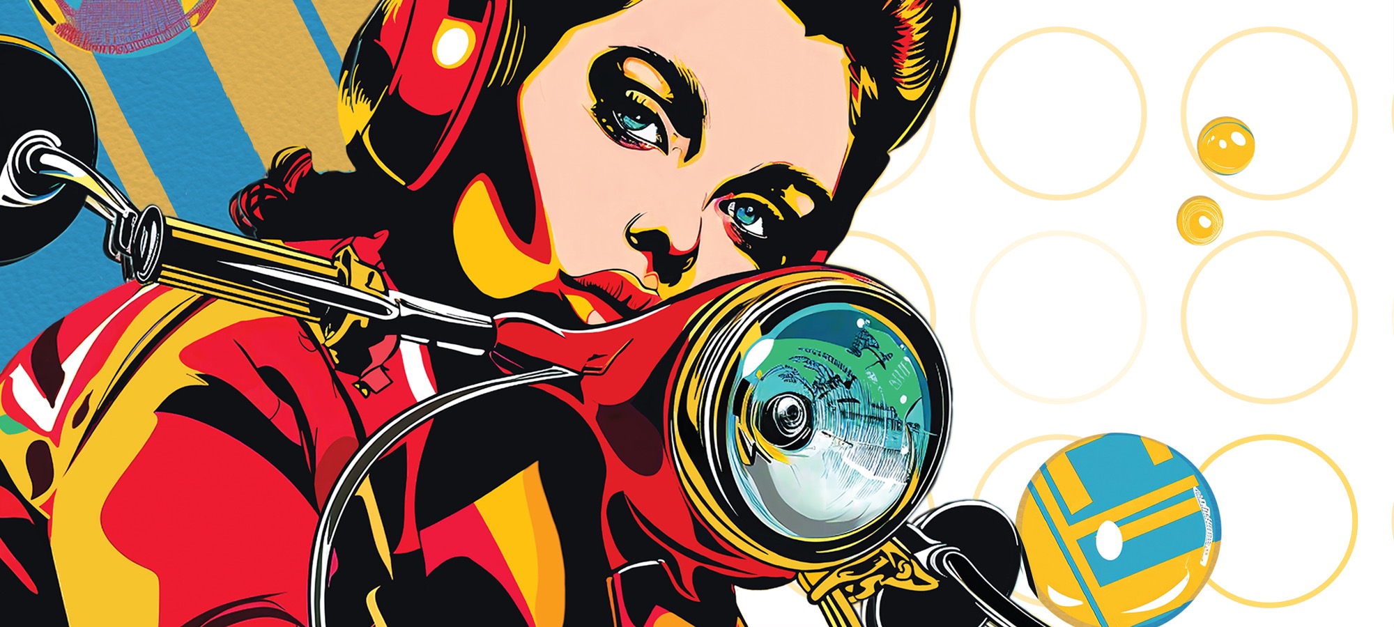 #espresssoallday at the Cortina pop-art café in booth 1967 438