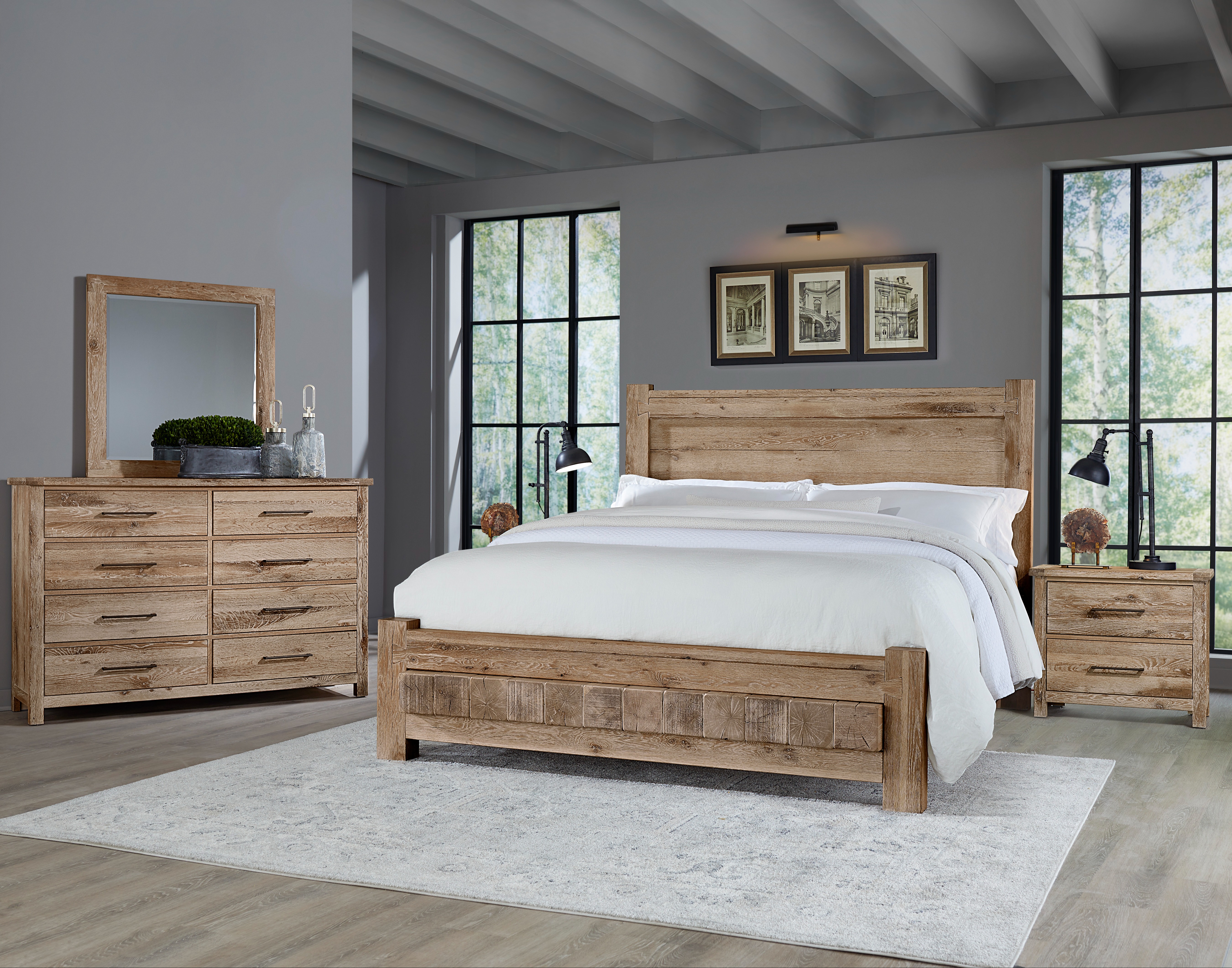 Mountain Lodge or Ocean Retreat - Dovetail - Bedroom by Vaughan Bassett, Galax, VA 46