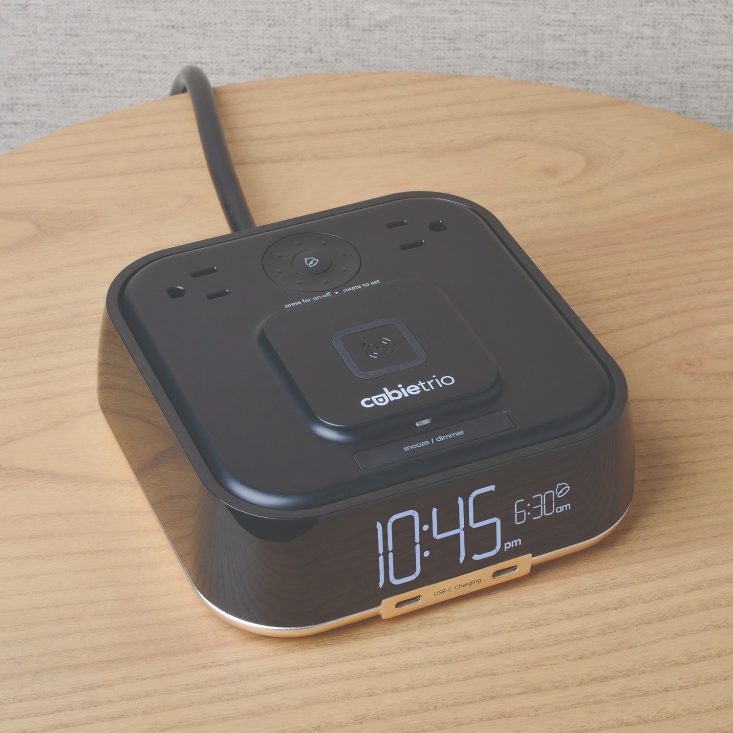 Brandstand Launches the ALL NEW CubieTrio with MagPlus™: The Ultimate Hotel Alarm Clock for Today's Traveler 587