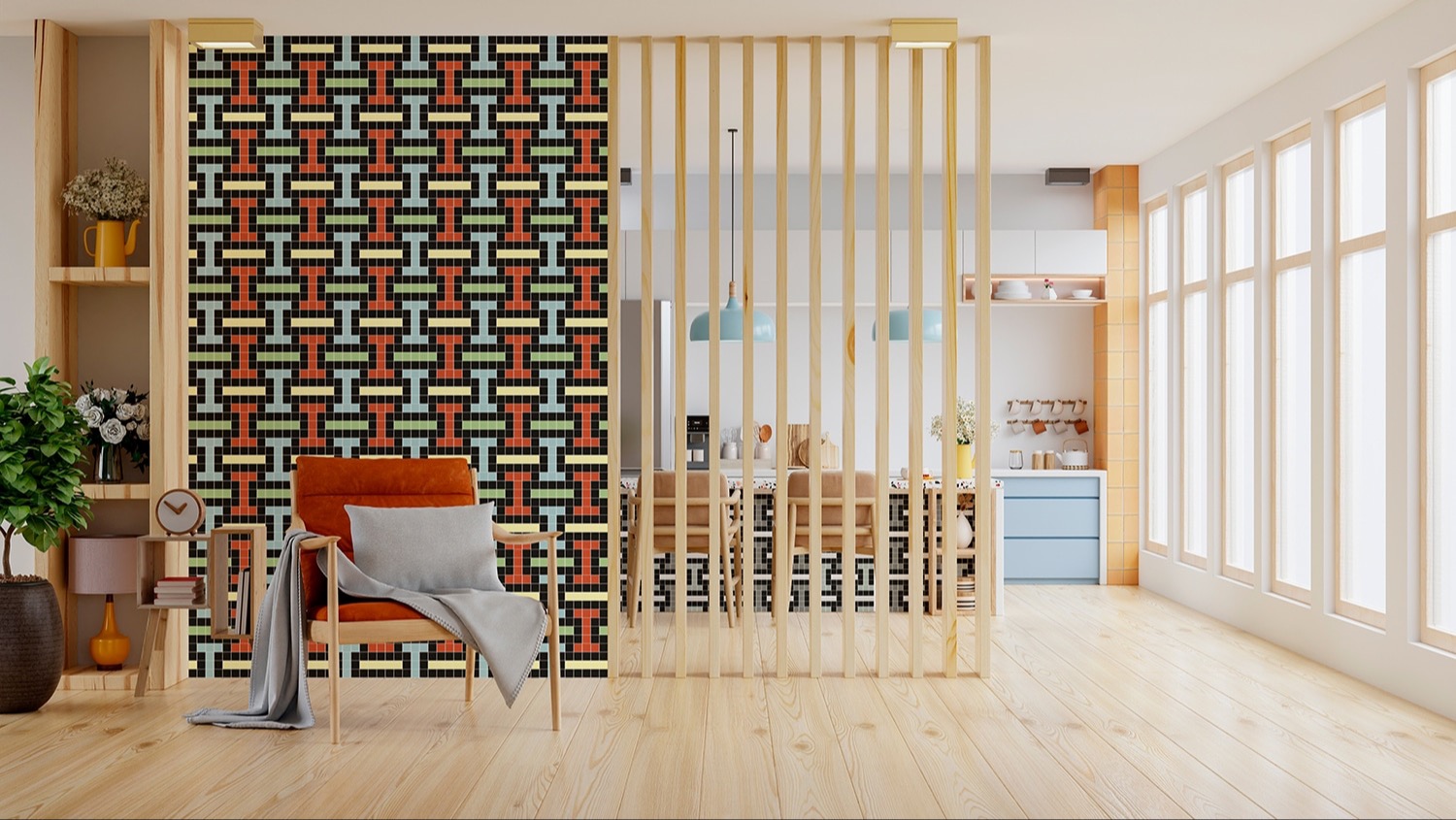 Rebel with a Cause: Neo-Vintage Glass Mosaics Shake Up BDNY 118