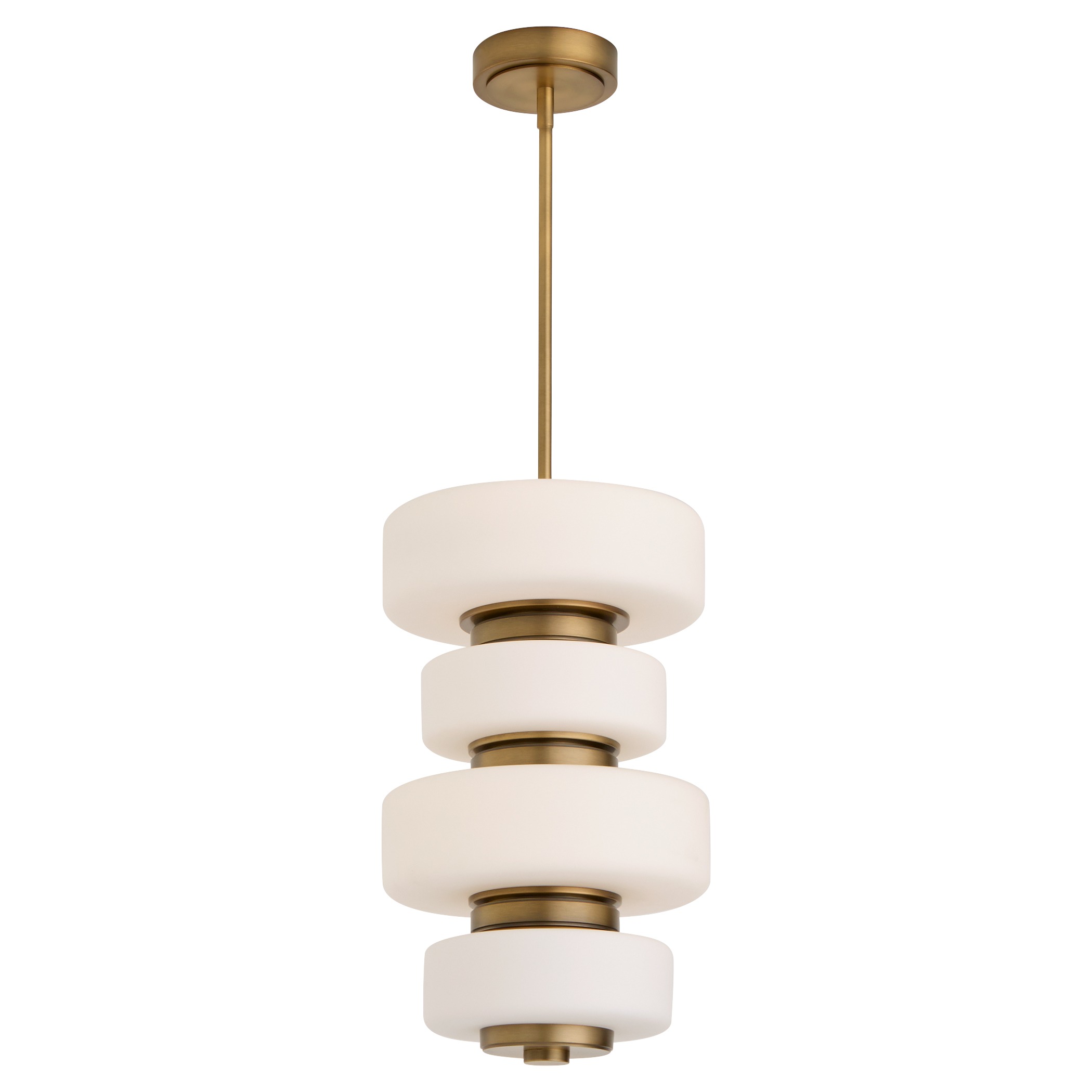 OXYGEN FAVO 24" Pendant - Brushed Brass 252