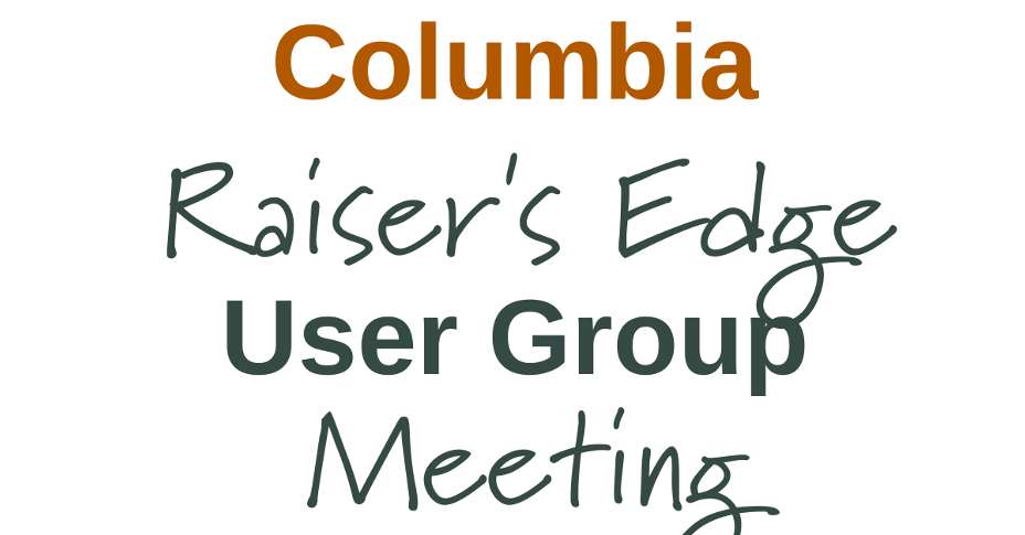 Columbia, SC Raiser's Edge June 2024 User Group 4203