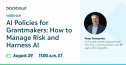 AI Policies for Grantmakers: How to Manage Risk and Harness AI for Good 4280