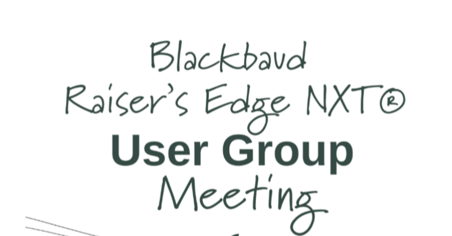 Charlotte, NC Area Raiser's Edge NXT User Group 4456