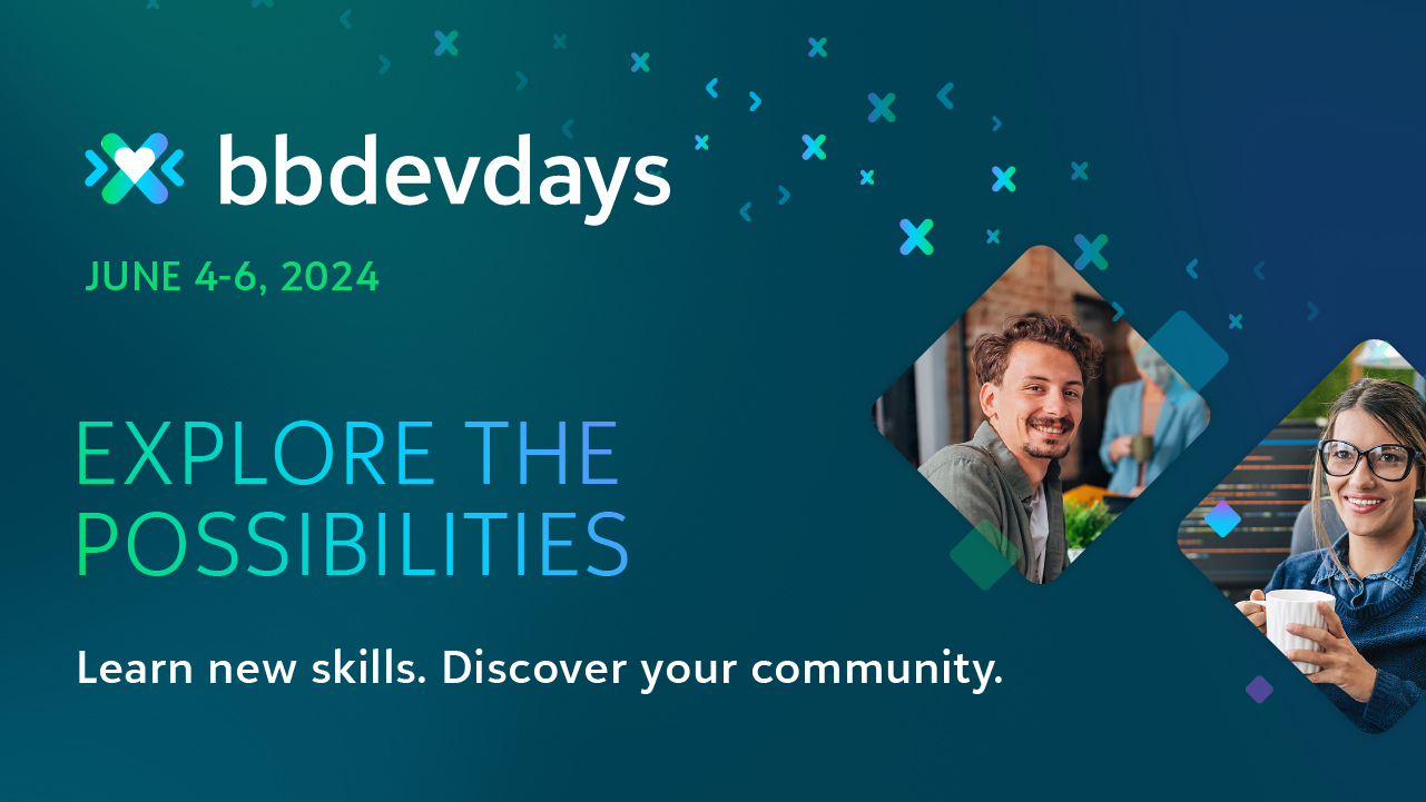 Registration Now Open: Explore the possibilities at bbdevdays! 9397