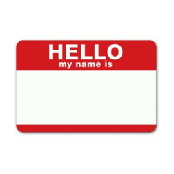 Hello: My Name Is.... 4275