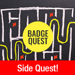 Raiders Of The Lost Badges: Side Quest! 4764
