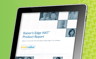 The Raiser's Edge NXT Product Report Crowdsourced By Users Like You! 3429