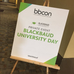 Blackbaud University Day at bbcon 4085