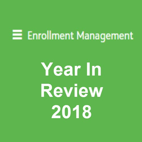Enrollment Management: The Year In Review 2018 5240