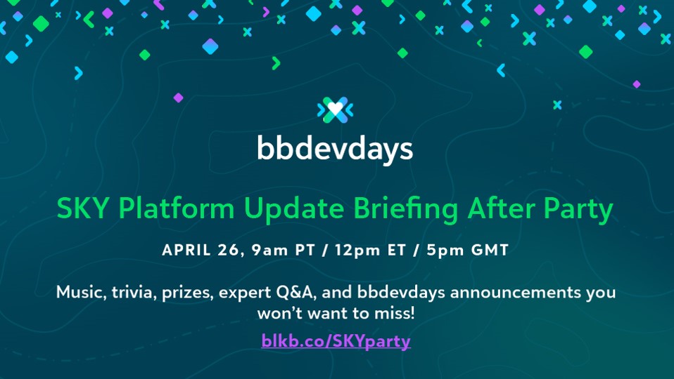 Don’t Miss The SKY Platform Update Briefing And After Party 8999
