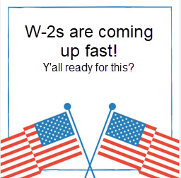 W-2s: Y'all Ready For This? 5346