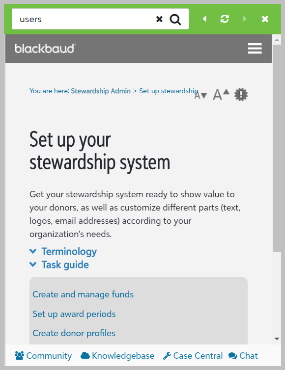 Your guide to Blackbaud resources: Help Docs 6455